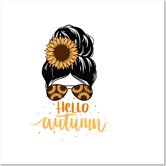 Hello Autumn Wall Art by Nicole James